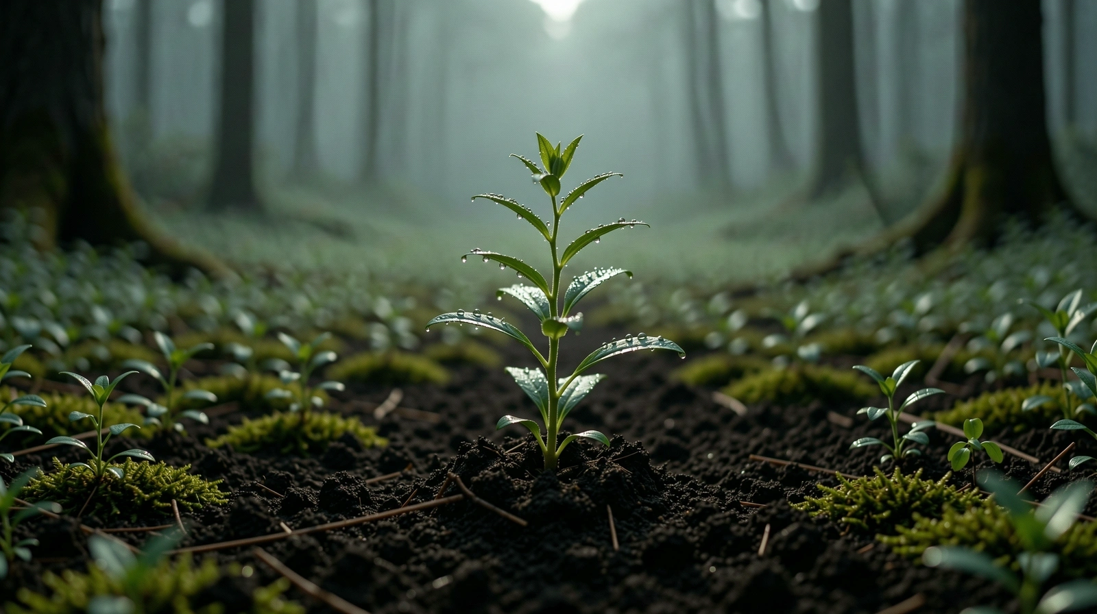 Organic forest floor textures
