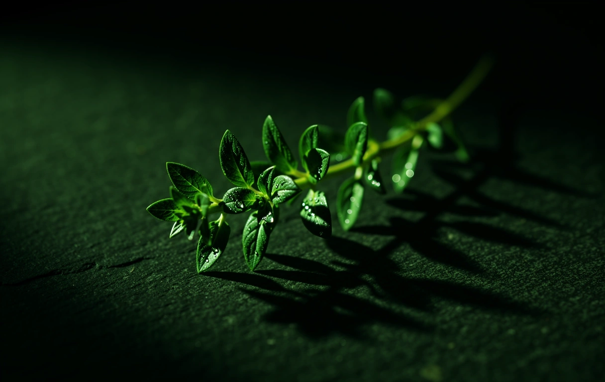 Botanical detail representing nutritional vitality
